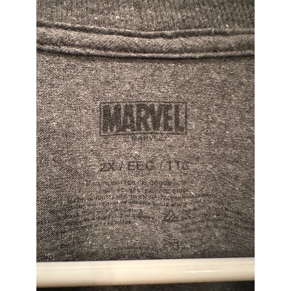 Disney Marvel Avengers Grey Comic Book Style Tee 2X - Picture 3 of 3